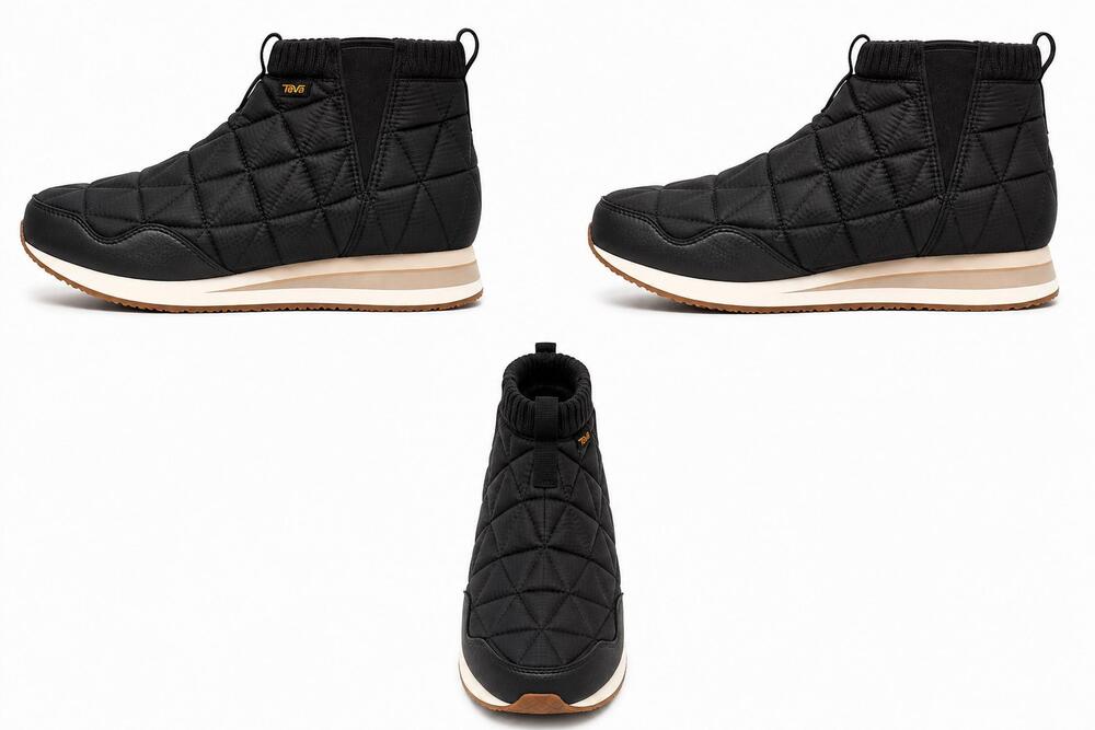NEW TEVA women's reember mid platform boot in black